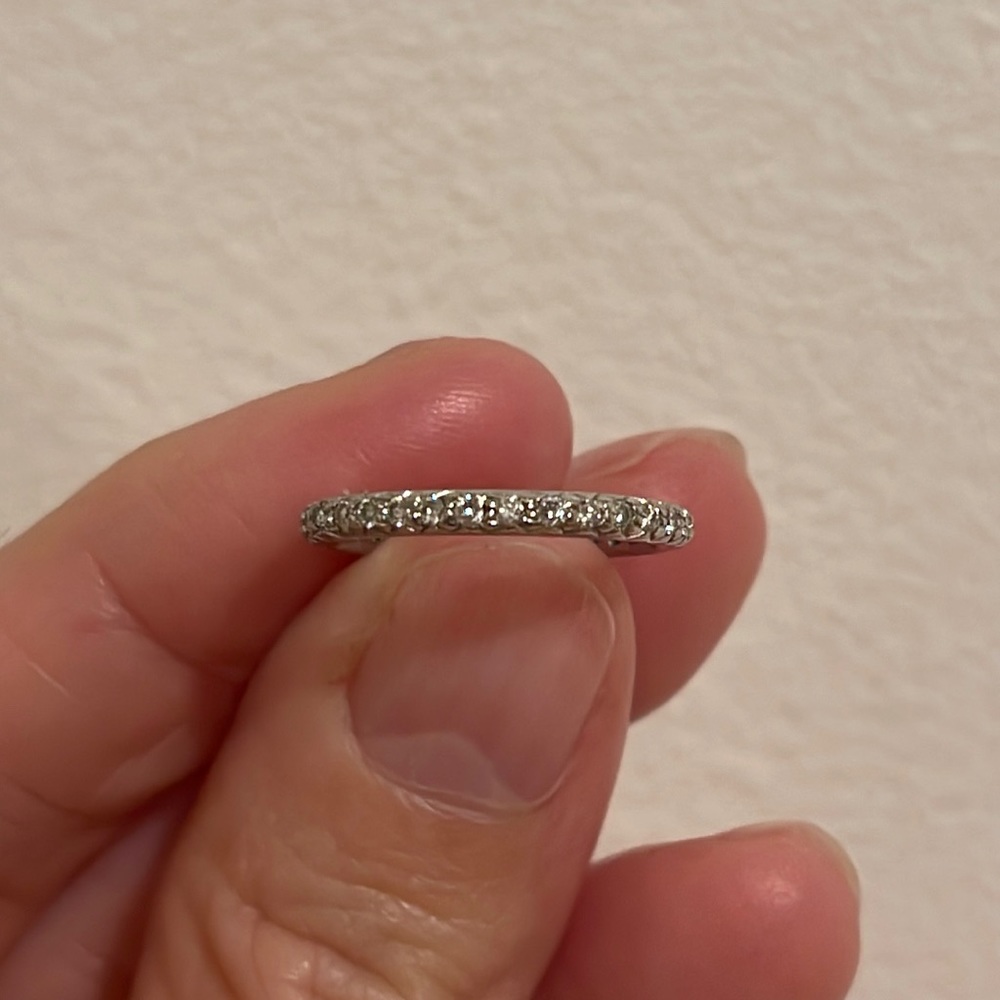 Diamond eternity ring